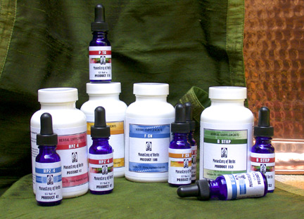 Full Product line: Monastery of Herbs